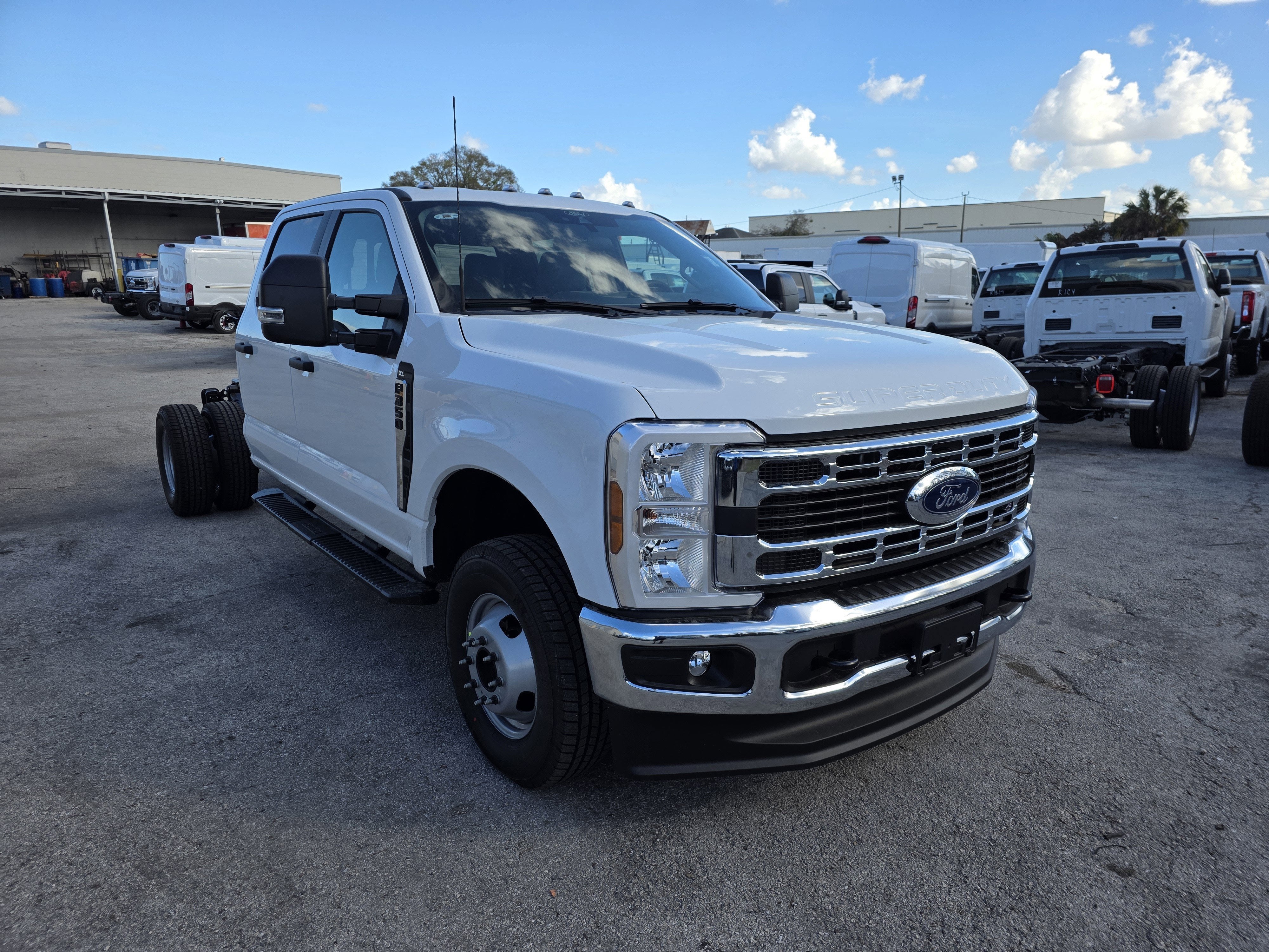 2026 Ford F-350 — rear three-quarter view