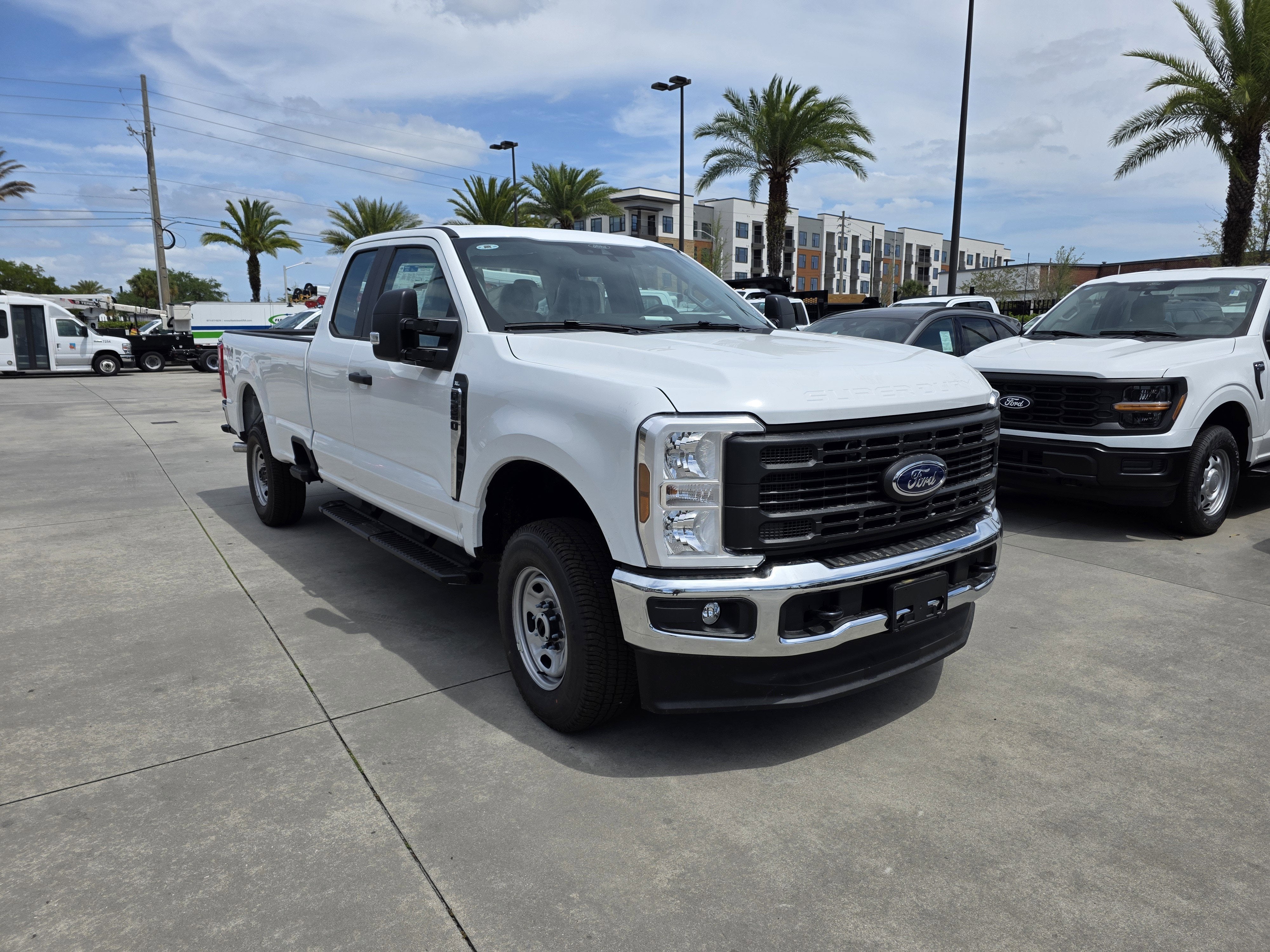 2026 Ford F-250 — rear three-quarter view