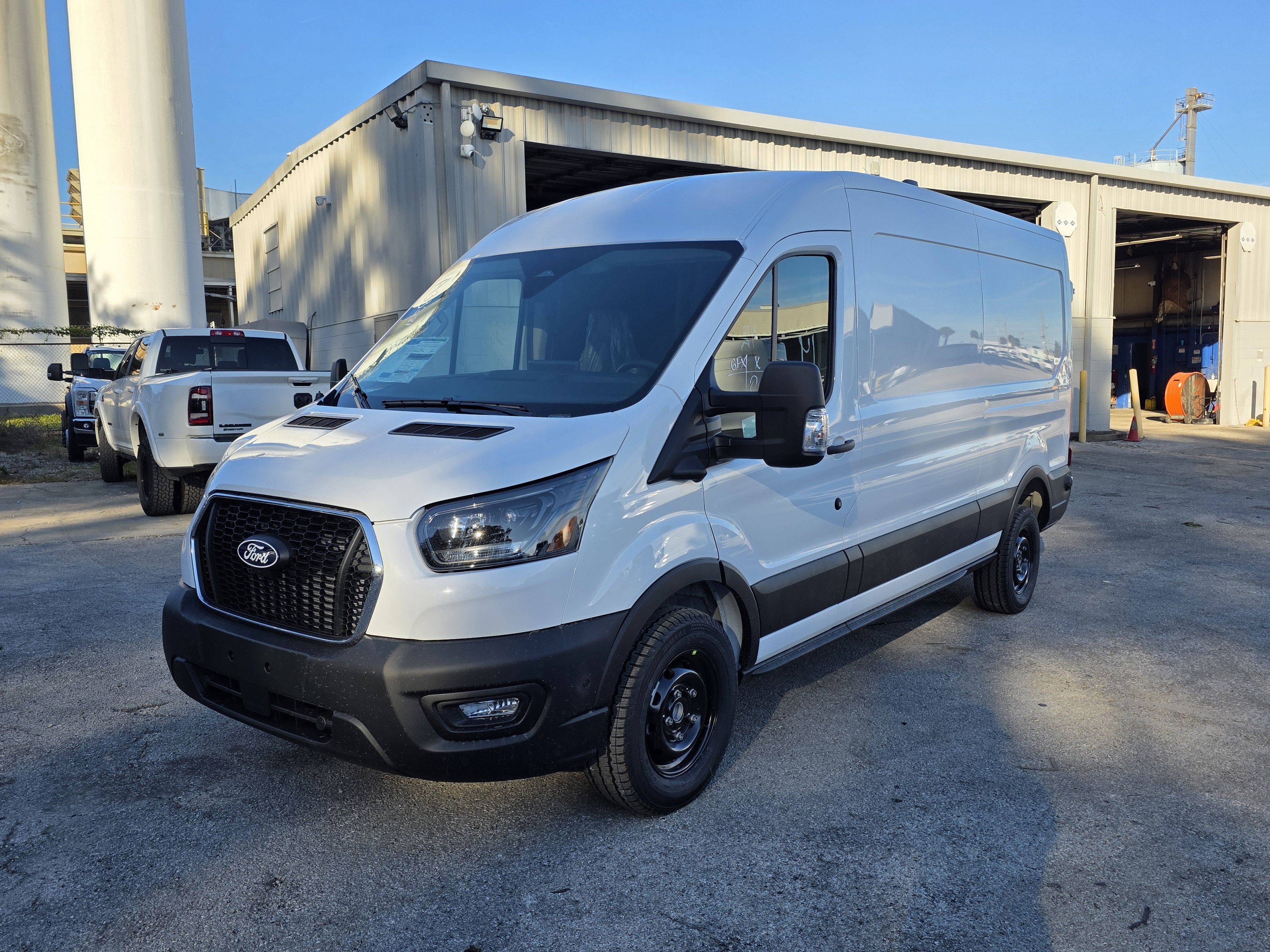 2026 Ford Transit-250 XL in Oxford White — front three-quarter view